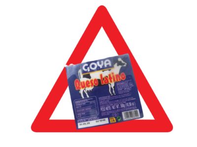 alerta listeria queso